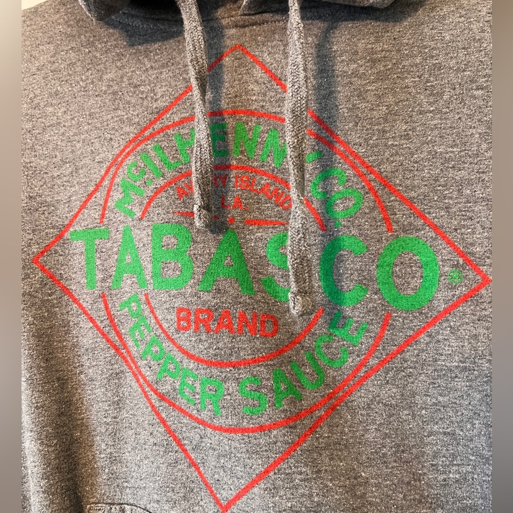 Tabasco Hoodie from the official gift shop in Avery Island
